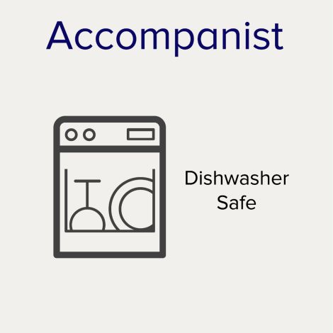 ACCOMPIST Bread & Butter / Appetizer Plate, 6 1/2", Set of 4