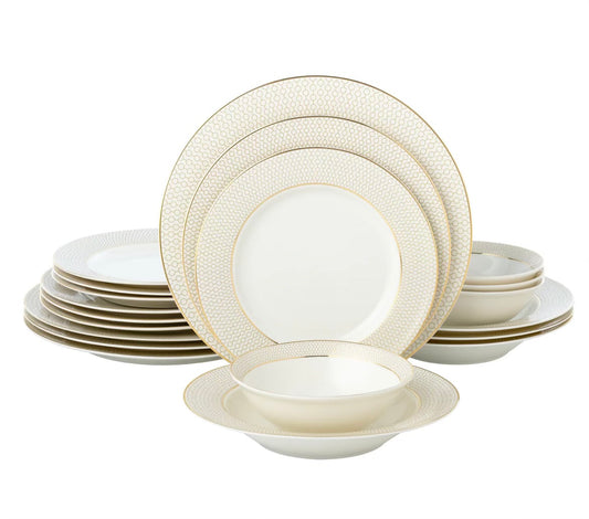 Robin 20 pc dinnerware set by Joseph sedge