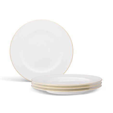 ACCOMPIST Bread & Butter / Appetizer Plate, 6 1/2", Set of 4